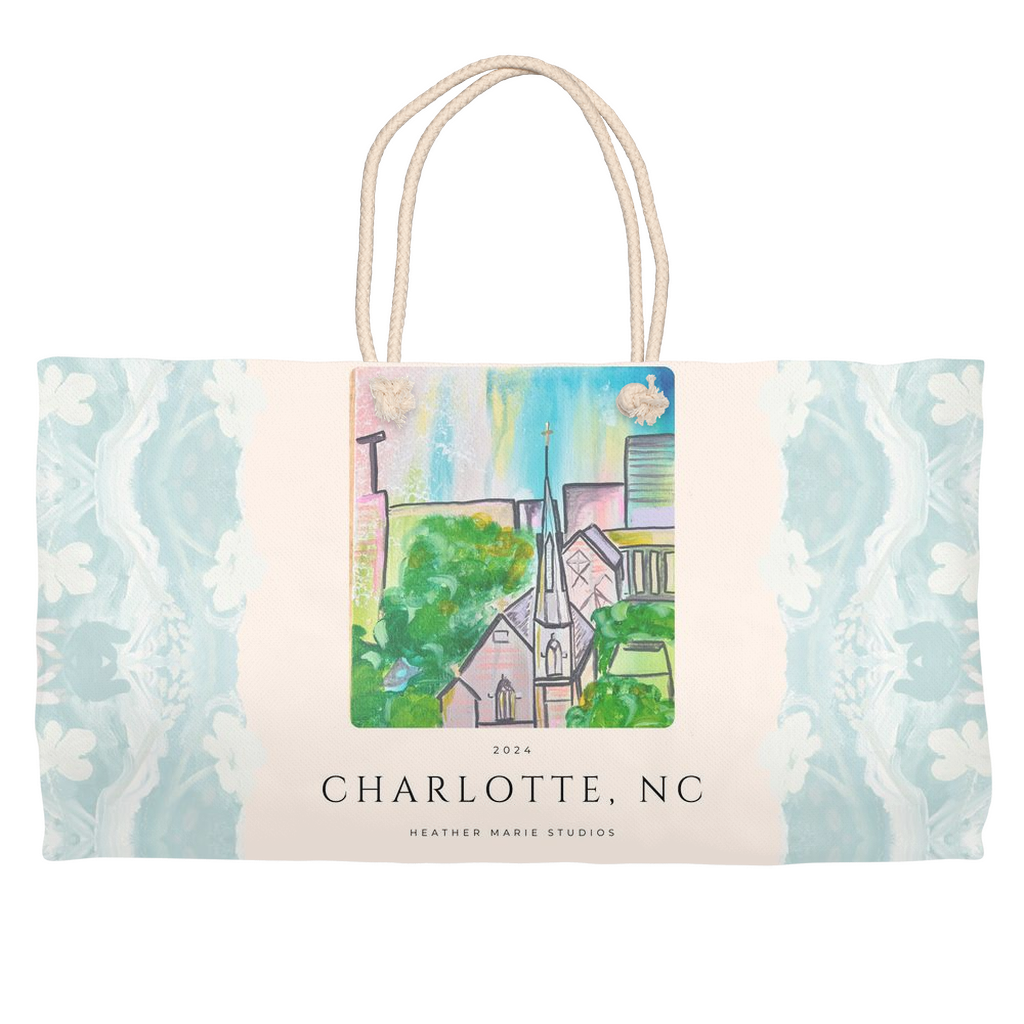 Charlotte Weekender Tote – Heather Marie Studios Charlotte Weekender Tote – Heather Marie Studios
