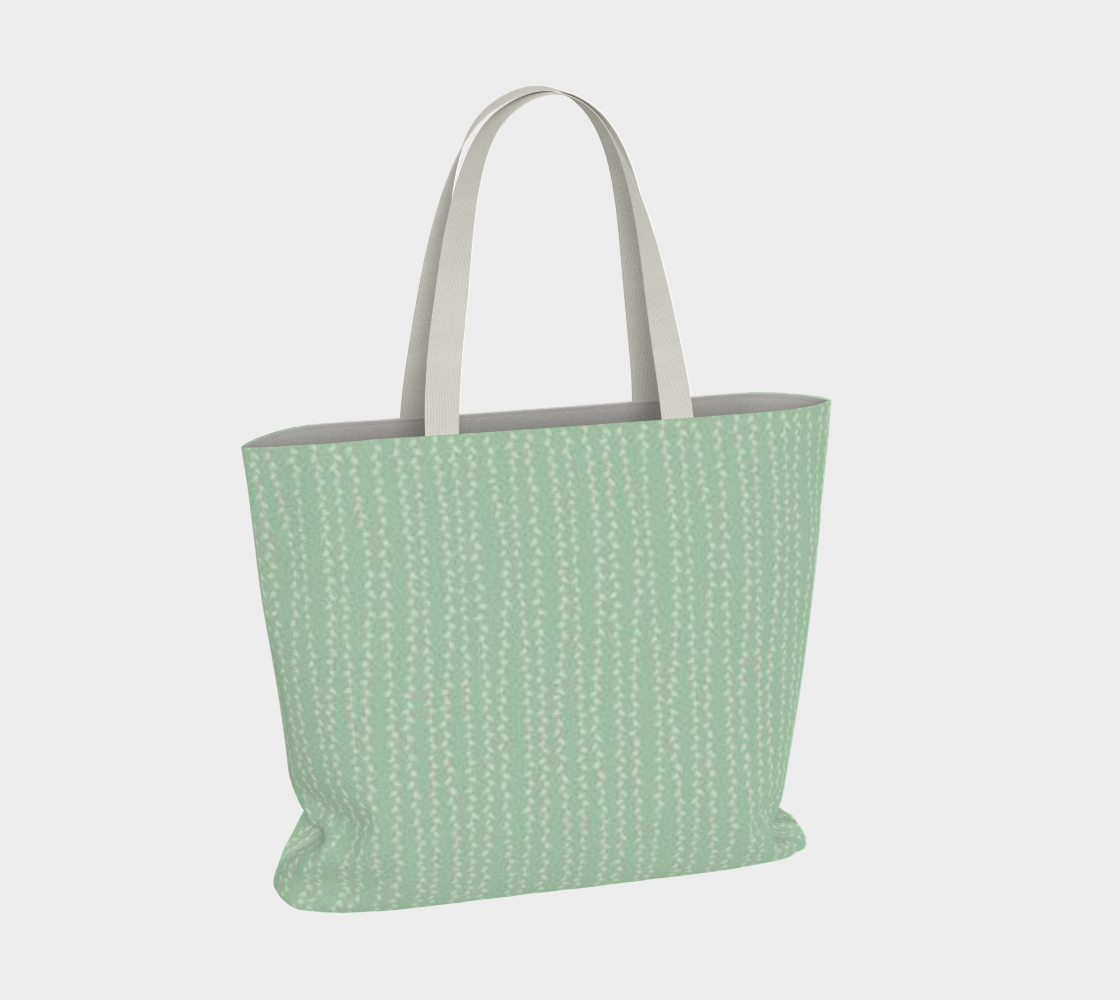 Blooming Charlotte Skyline Tote