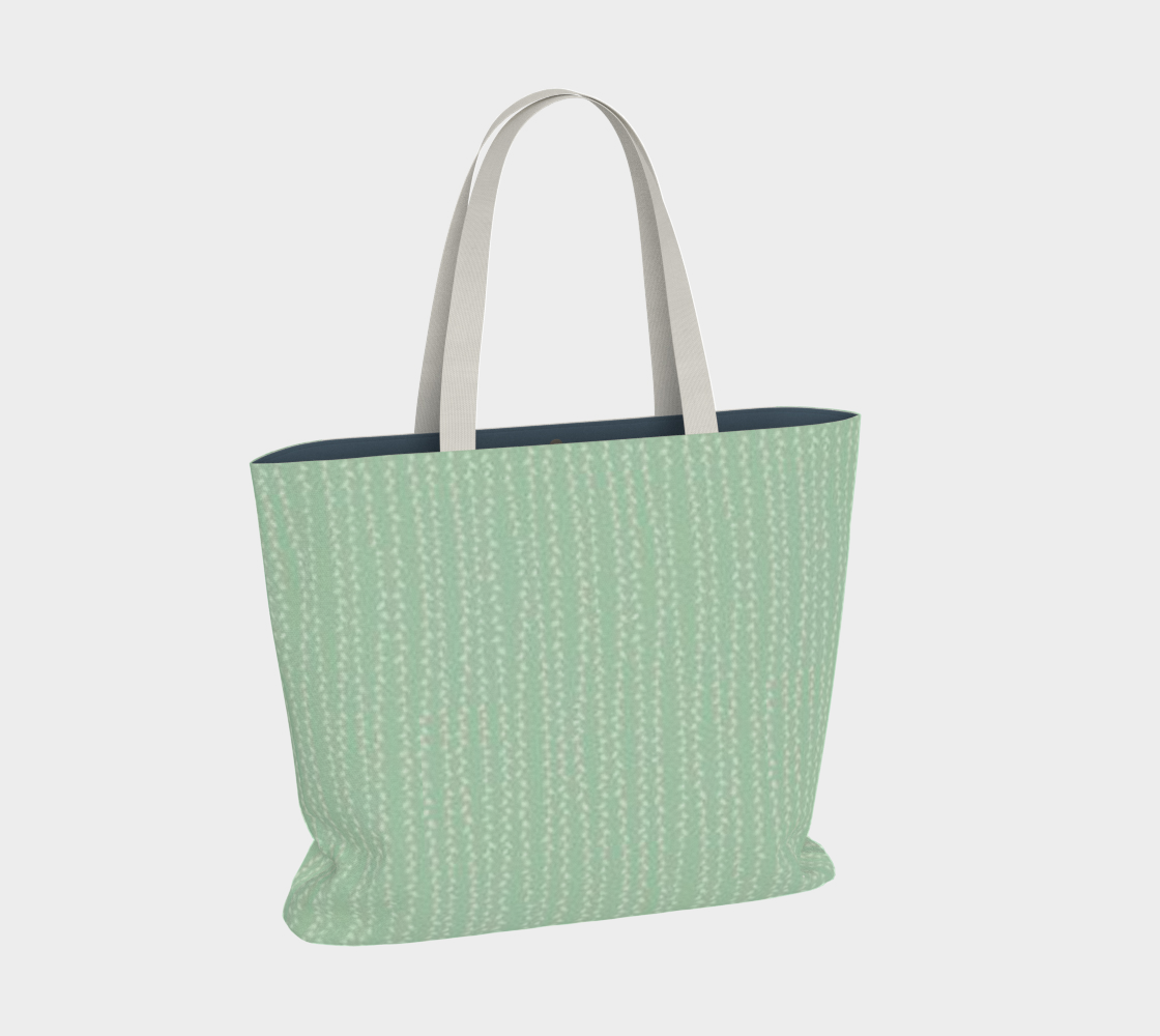 Blooming Charlotte Skyline Tote